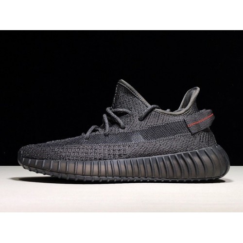 広告 yeezy ブースト 350 V2 "黒 反射的な " FU9007