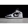 Jordan 1 Mid White Black - 554724-113