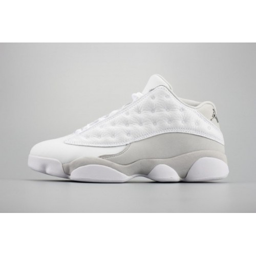 Air Jordan 13 Low"Pure Money" white mens 310810-100