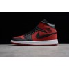 Air Jordan 1 Mid Gym Red Black 554724-610