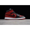 Air Jordan 1 Mid Gym Red Black 554724-610