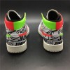 Jordan 1 Mid Poolside Men's Shoe White/Green/Pink 554724-119