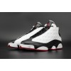 Air Jordan 13 "He Got Game"  White/Black-True Red mens 414571-104