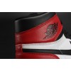 AIR JORDAN 1 High OG "Black Toe" white/ black-varsity red mens 555088-125