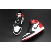 AIR JORDAN 1 High OG "Black Toe" white/ black-varsity red mens 555088-125