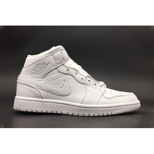 AIR JORDAN 1 RETRO MID Pure WITHE 554724-109