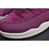 Air Jordan 12 Retro "Bordeaux" Sail/Metallic Silver mens 130690-617