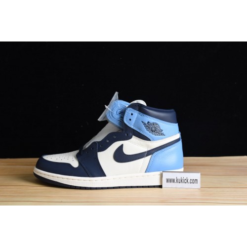 AIR  JORDAN 1 OBSIDIAN    555088-140