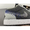 Jordan 1 Low Crater Black Grey