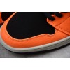 Air Jordan 1 Mid Black Orange 554724-062