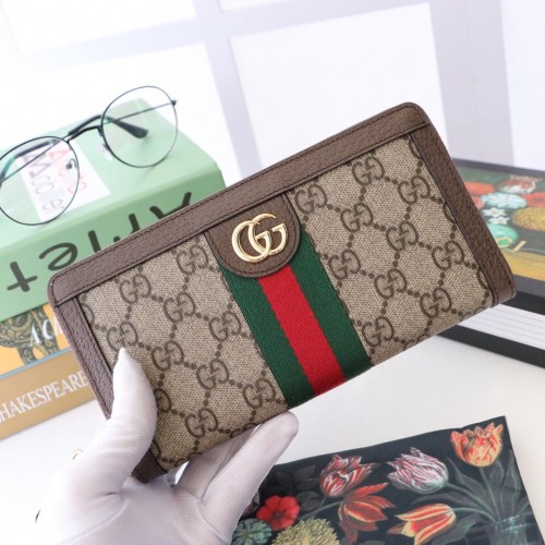 GUCCI オフィディア GG ジッパーウォレット 523154-2