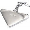 Prada 2PP080 053 SAFFIANO Key Chain, Black, Silver, Black